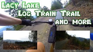 Biking to Lacy Lake, Log Train Trail, and...