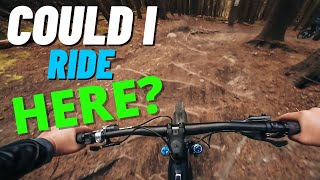 Below Average MTB Rider Attempts Innerleithen...