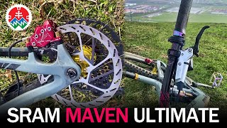 SRAM MAVEN ULTIMATE: Brzdí to, ale......
