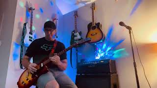 Making up a Riff and Guitar Solo with my Looper! 
