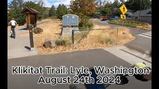 Mountain Biking Klickitat Trail in Lyle Wa