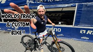 ITS WORLD CHAMPS - TRACK WALK + CUSTOM BIKE !