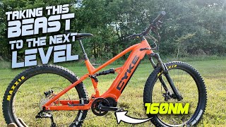 Upgrading My WILD 160nm eMTB / Cyke Falcon S 29er