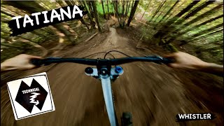 TATIANA | Double Black trail | WHISTLER Bike Park