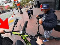 WHEELIES IN DOWNTOWN SAN FRANCISCO! *THE BAY*