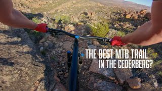 RIDING THE BEST TRAIL IN THE CEDERBERG : A...