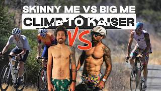 Skinny Me VS Big Me! (At +30lbs|13kgs HEAVIER,...