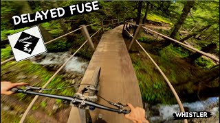 DELAYED FUSE | Single Black trail | WHISTLER...