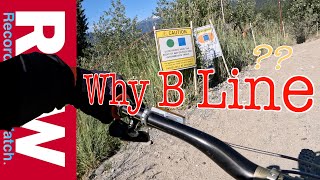 Why You Have To Ride B Line in Whistler Bike Park