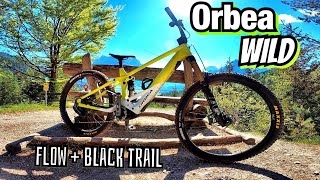 RIDING ON A HEAVY E-Bike in bike Bike Park...