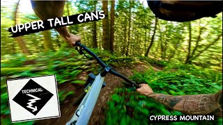 UPPER TALL CANS | Single Black trail | Cypress...
