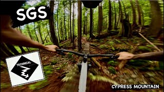 SGS | Single Black trail | Cypress Mountain