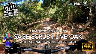 MTB Riding Whiting Ranch, CA, September 1,...