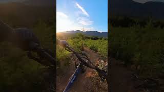 Sun set cruising☀️ #mtb#shred