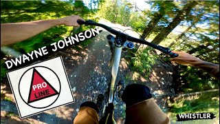 DWAYNE JOHNSON | Pro Line trail | WHISTLER...