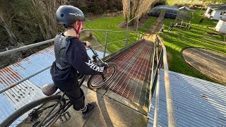 12-Year-Old Takes on Giant MTB Ramp! – Can...