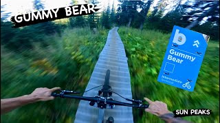 GUMMY BEAR | Blue trail | SUN PEAKS Bike Park