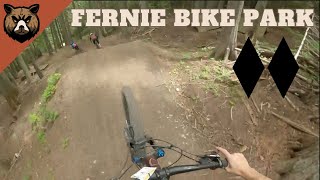 Riding All the Double Black Trails at Fernie...
