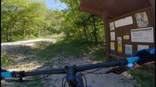 Mountain Biking Honey Run Trail at Lake of the...