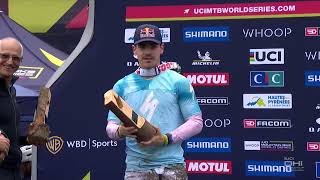 World Cup overall Winner - Race run + ITW and...