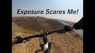 Average MTBer rides Redcliff Alberta |...