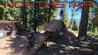 My First Time Riding Northstar Mountain Bike...