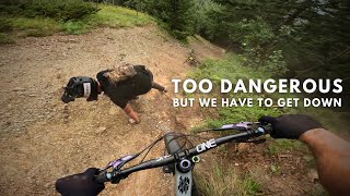 Nightmare situation on the World's Steepest...