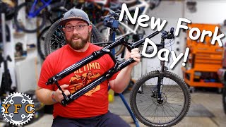 How to Install a New Fork on Your Bike