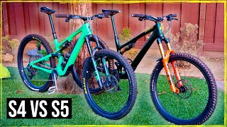 Stumpjumper 15 Size Comparison - S4 vs S5