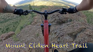 Mount Elden Heart Trail Wow that was close!