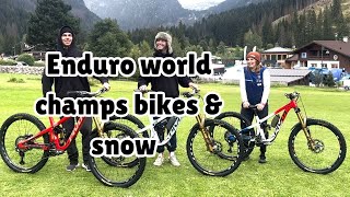 ENDURO WORLD CHAMPS - BIKES & SNOW