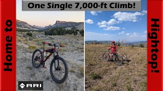 7,000-ft Continuous Climb! | Mountain Biking...