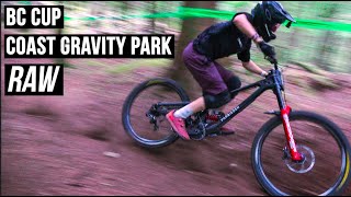 A Proper DH Track - BC Cup Coast Gravity Park RAW