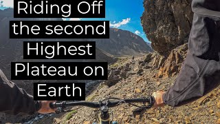 Riding Off Of The Roof Of The World in...