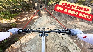 TRYING SOMETHING NEW AT WHISTLER BIKE PARK!!