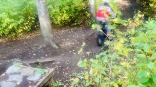 Edmonton Mountain Biking: Happy Ending trail l...
