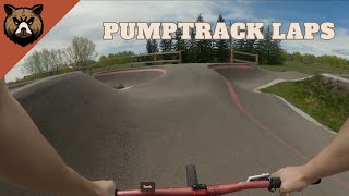 Cruising the Pump Track | POV Pumptrack Laps