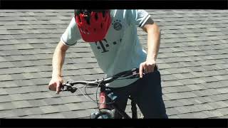 Mountain Biking off the Roof of my House| Mini...