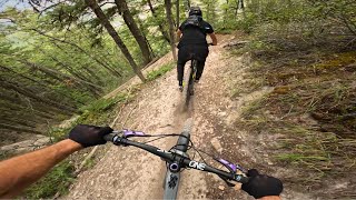 This Mountain is so steep, we barely were able...