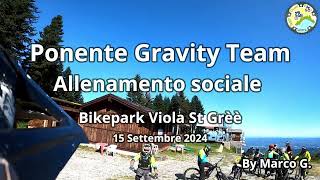 Allenamento Bike Park Viola Ponente Gravity Team