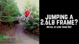 NEW Ibis bike: DV9!  First look, first jumps!