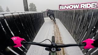 DOWNHILL MTB SNOW RIDE - in der Bike Republic...