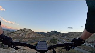 Wrigley's - ridgeline blue tech high above...