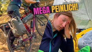 OVERNIGHTER mit Gepäckträgertaschen im Chaos