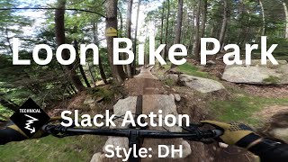 Slack Action - Loon Bike Park