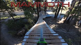 Mammoth Bike Park with 55 mph winds!...