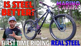 MARINO CABALA STEEL FRAME BUILD: First Ride!