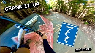 CRANK IT UP | Blue trail | WHISTLER Bike Park