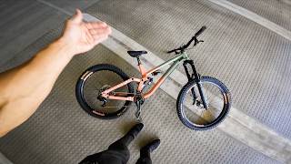Mit neuem Freeride Bike im Home-Bikepark! (E...