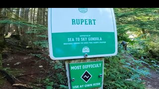 Rupert MTB Trail - Alice Lake - Squamish...